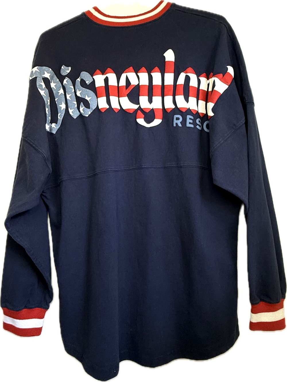 Disney Parks Disneyland Americana Mickey Mouse Adult Spirit Jersey Size Medium